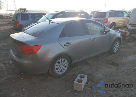 2010 Kia Forte Ex from USA, damaged, VIN KNAFU4A21A5860304